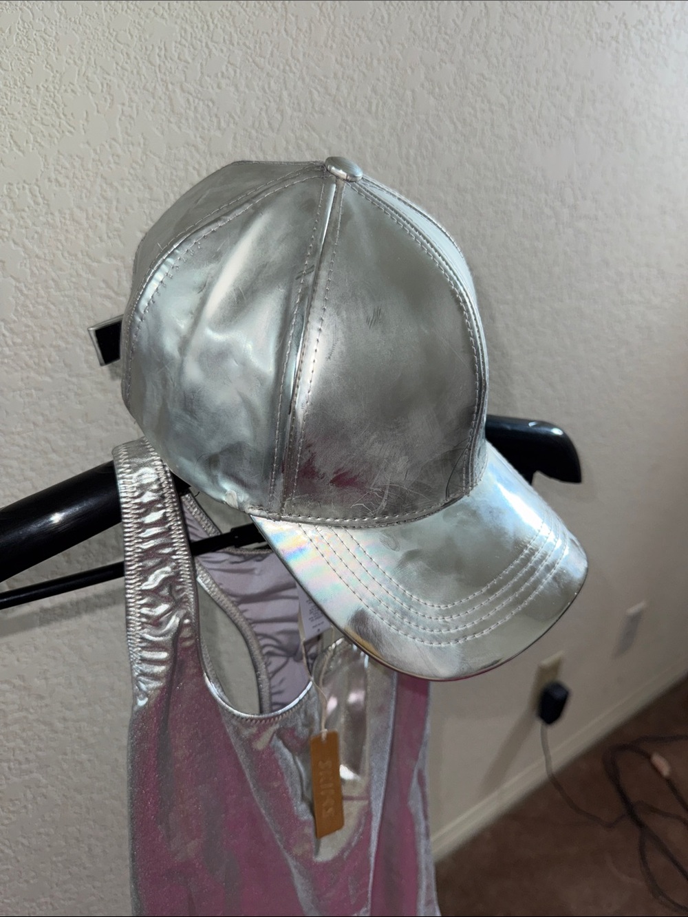Metallic Silver Baseball Cap - Unbranded - Picture 4 of 9
